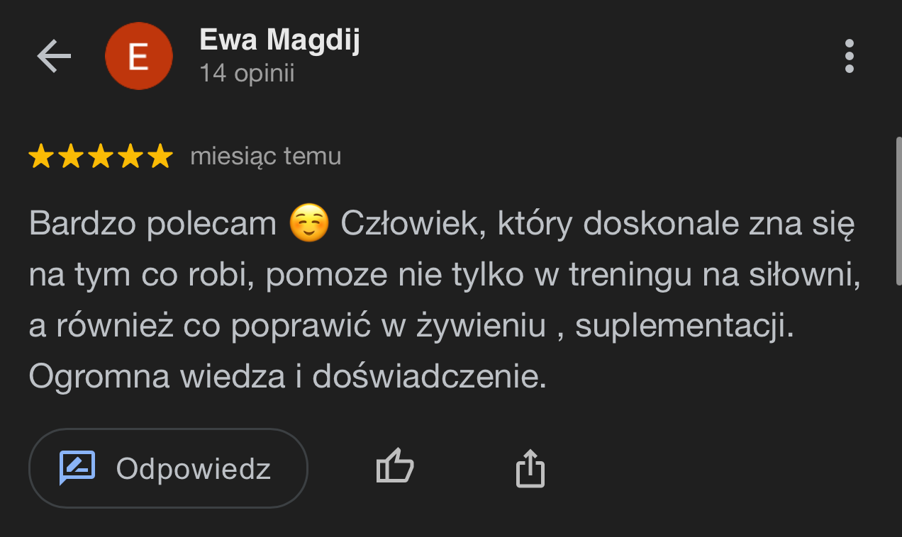Ewa Magdij (Opinia Google)