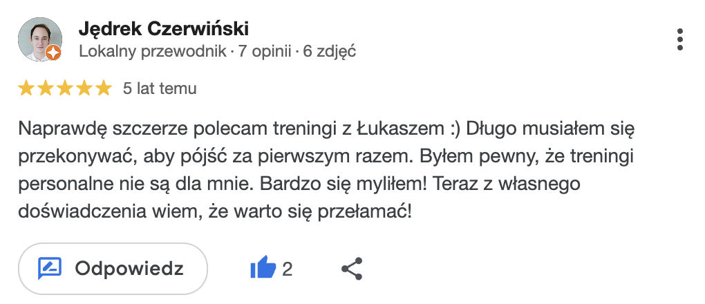 Jędrzej Czerwiński (Opinie Google) (1)